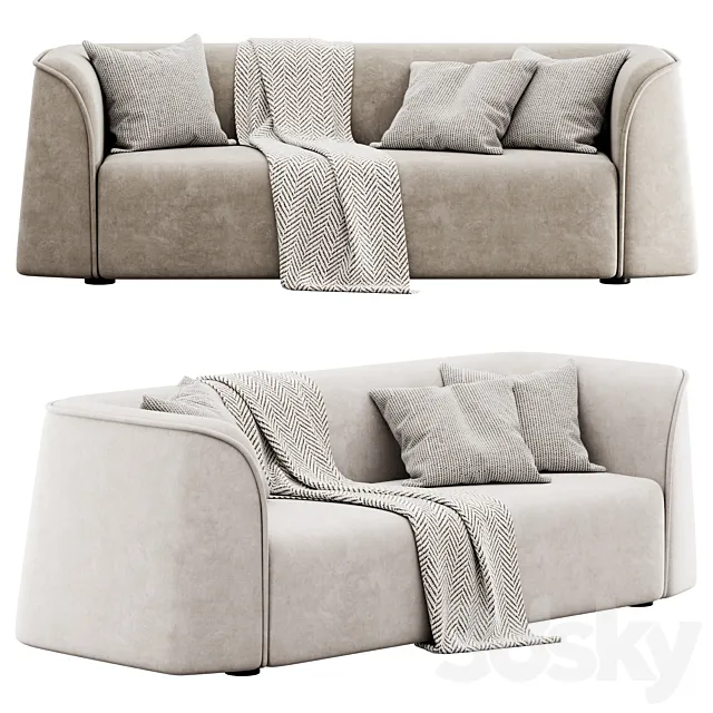 Thataway Sofa by Blu Dot 3D Model