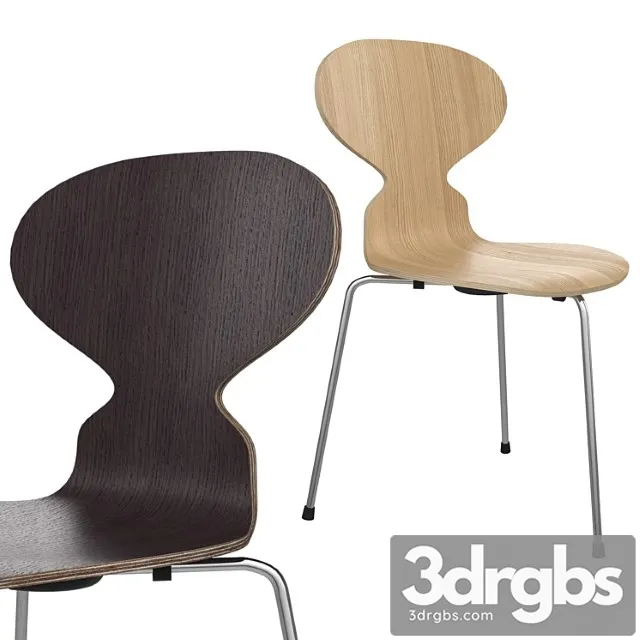 The Anttm Chair By Arne Jacobsen Fritz Hansen 2 3D Model Free