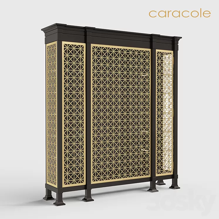 The Arabesque Display Caracole 3D Model
