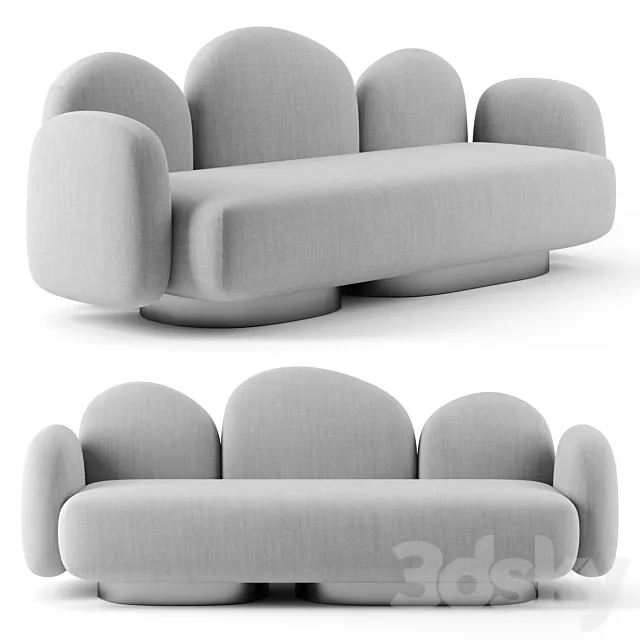 The ASSEMBLE sofa by destroyers builders for valerie objects 3DModel