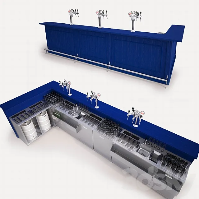 The bar [equipment] 3D Model
