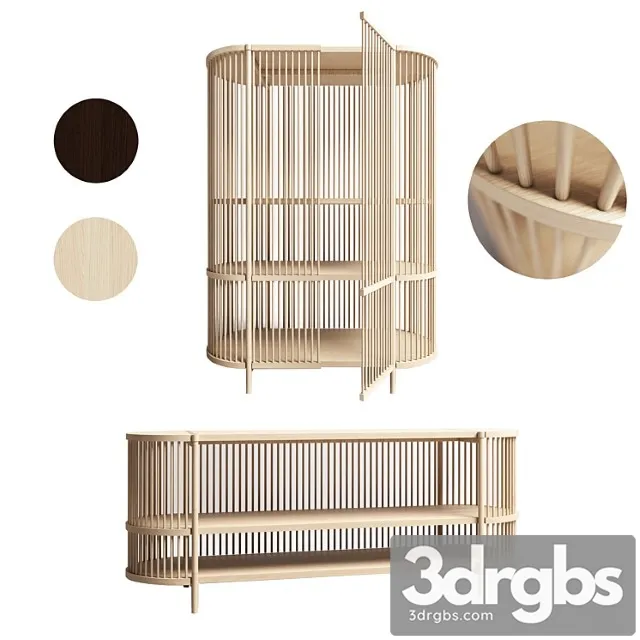 The Bastone Cabinet 3D Model Free