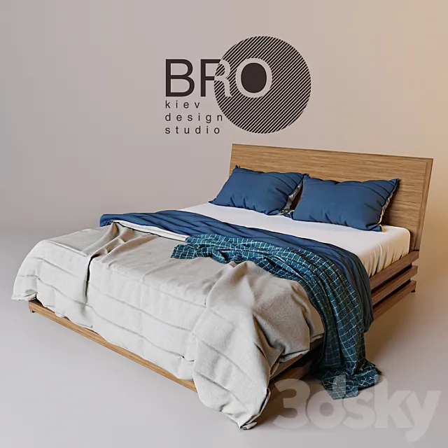 The bed of the BRO 3DModel