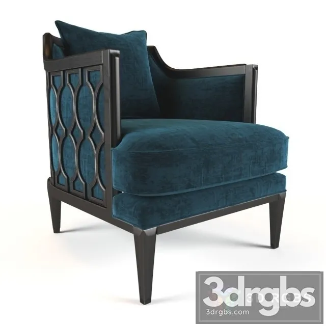 The Bees Knees Armchair 3D Model Free