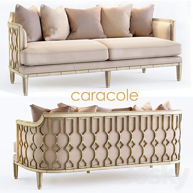 The Bee's Knees Caracole Sofa 3DModel