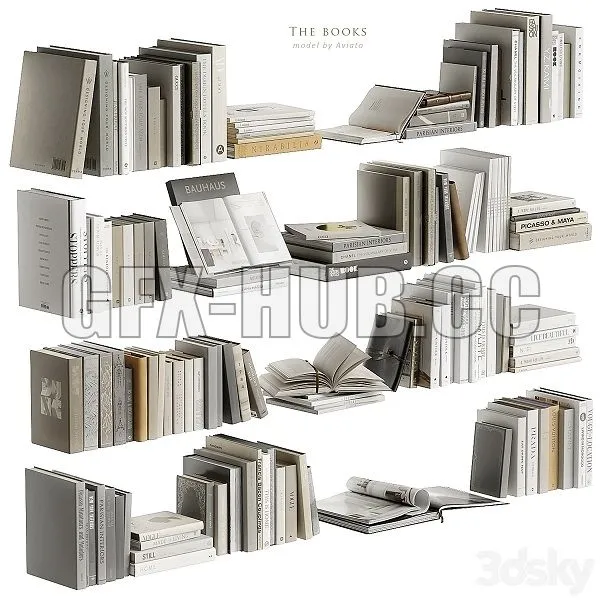 The Books 3D Model