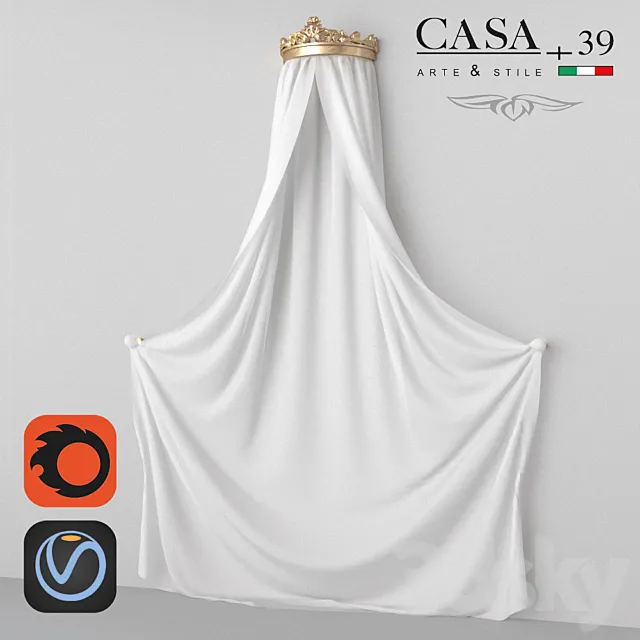 The Casa + 39 - Prestige - Crown + Canopy (art 718) 3D Model