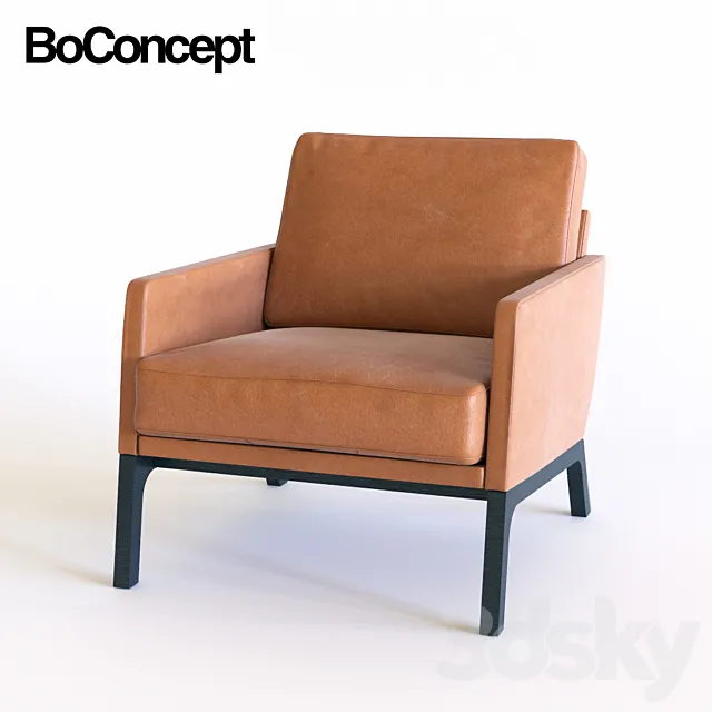The chair BoConcept Monte 3D Model