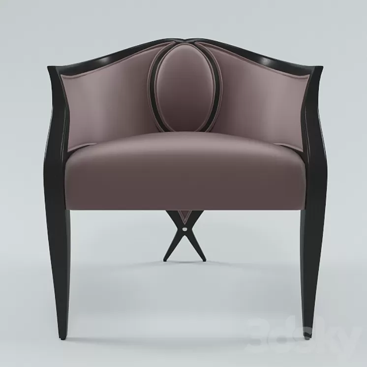 The chair of the Christopher Guy Cambre 3D Model