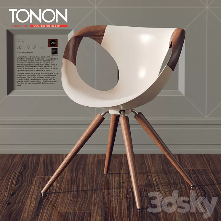 The chair Tonon "Up-Chair" 3D Model