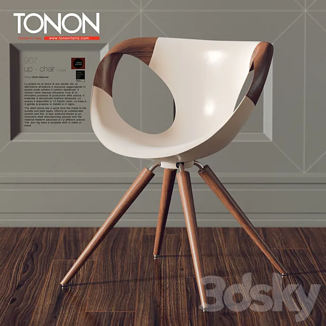 The chair Tonon "Up-Chair" 3D Model