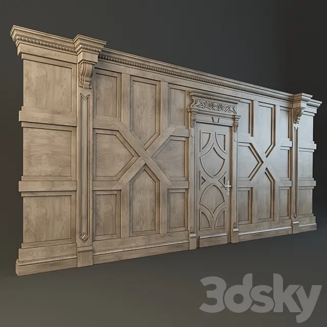 the door panel 3DModel