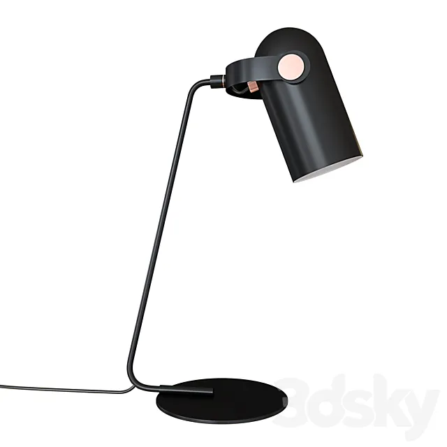 The Favorable Table Lamp 2007-1T Ampolla 3D Model