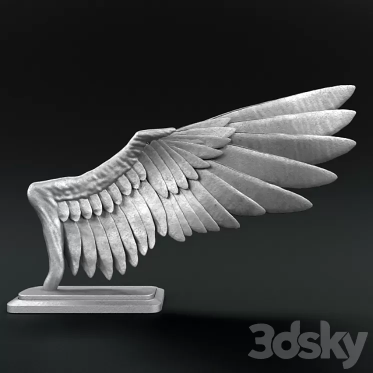 "The figurine ""Wings""" 3D Model