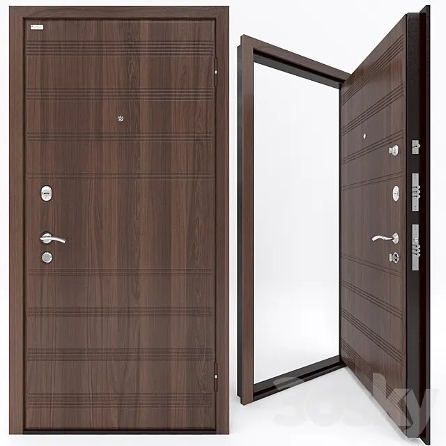 The front door MetalYur M1 3DModel