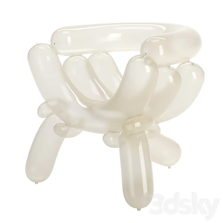 The Future Perfect Blowing Chair 3 3D Model Free