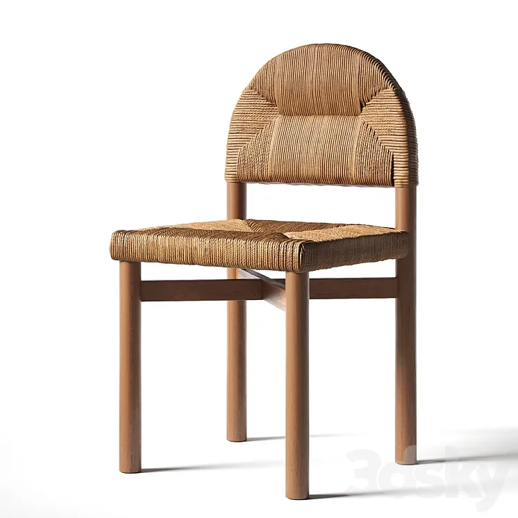 The Grace Dining Chair by Rachel Donath 3D Model Free