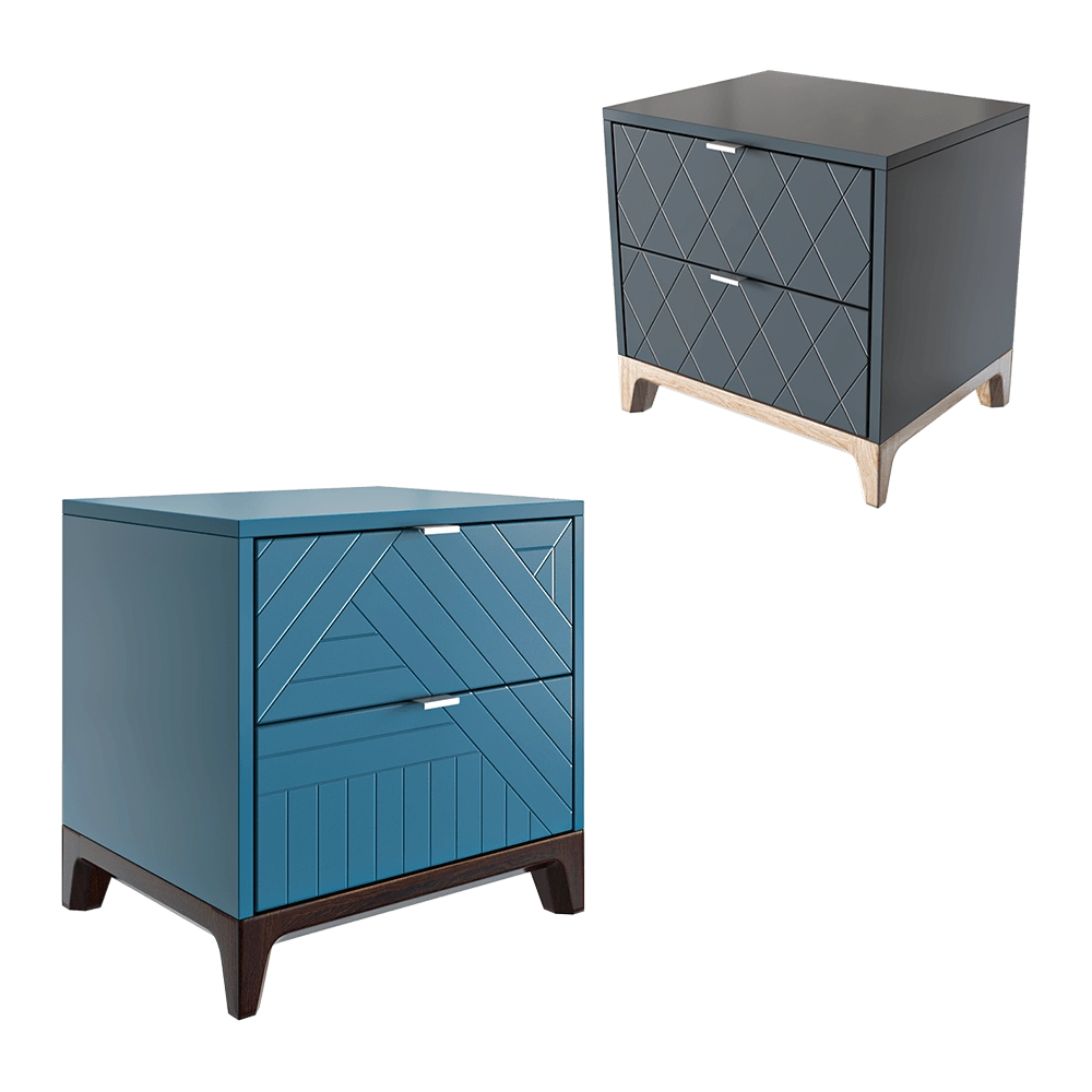 The IDEA - Bedside cabinet CS010 3D Model