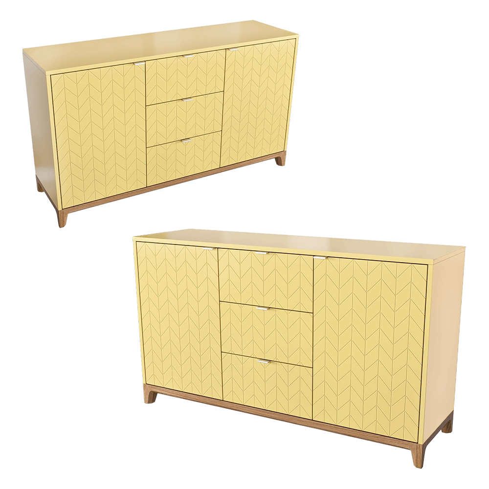 The IDEA - Chest of drawers Case 3D Model