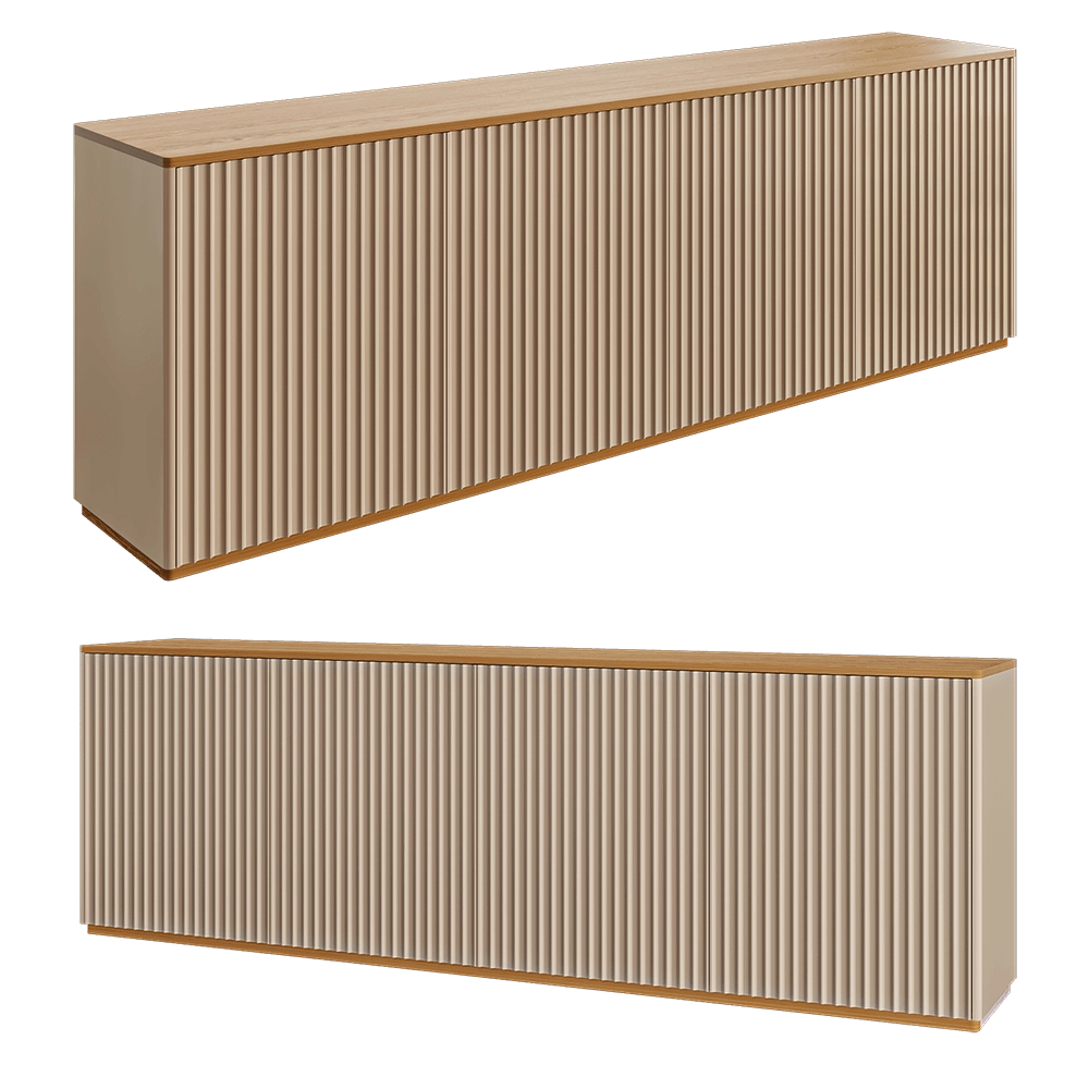 The IDEA - Chest of drawers on plinth VR12 3D Model