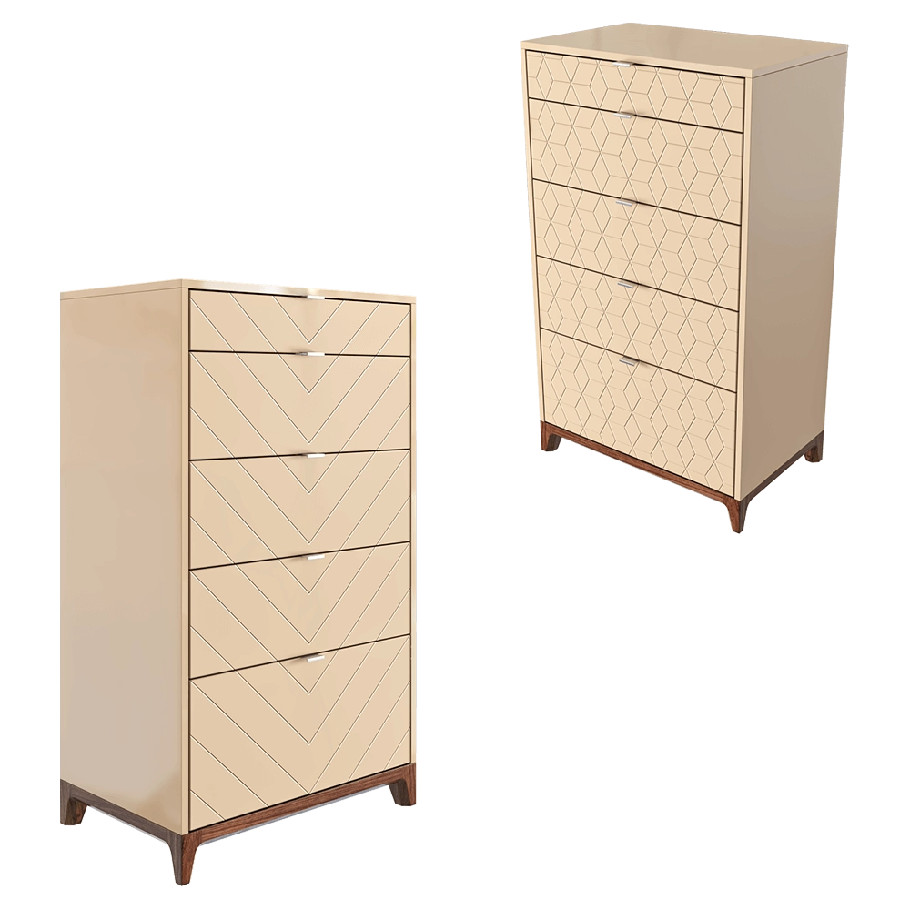 The IDEA - High chest of drawers CS024 3D Model