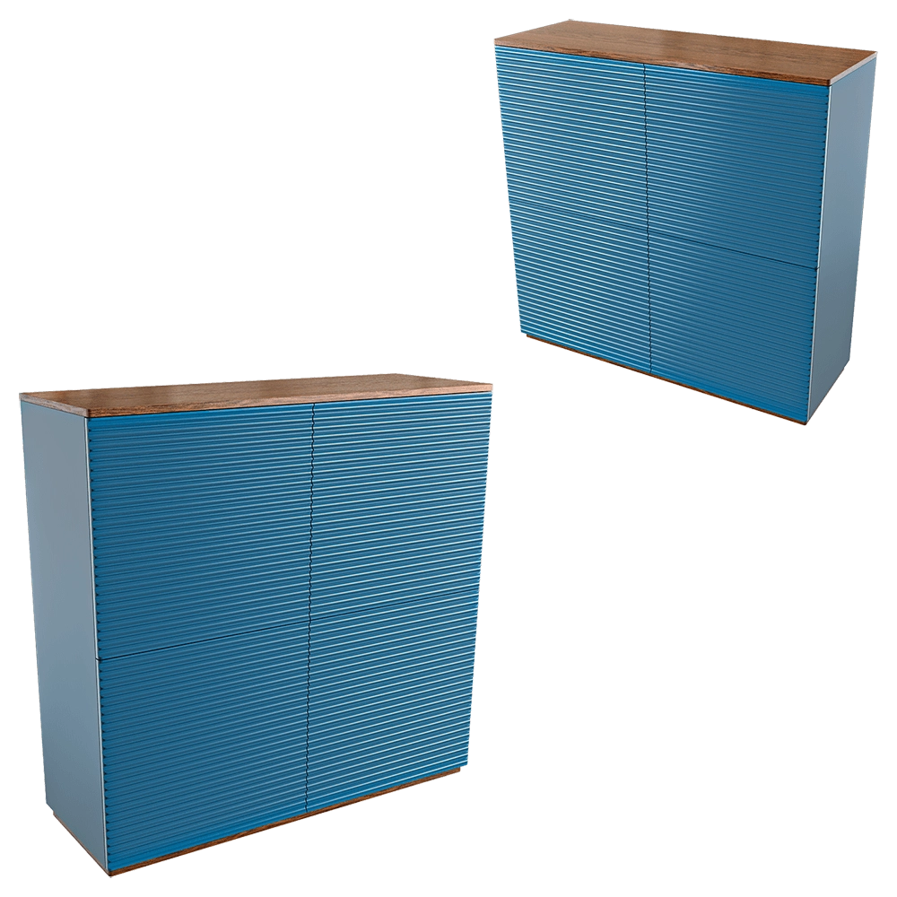 The IDEA - High chest of drawers HR8 3D Model