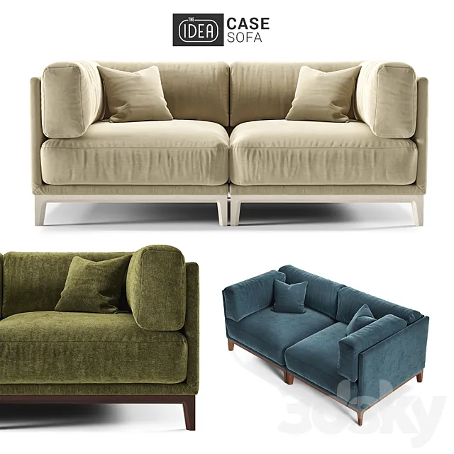 The IDEA Modular Sofa CASE (art. 903-904) Free Download