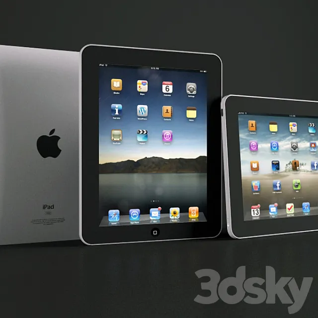 the iPad 3DModel
