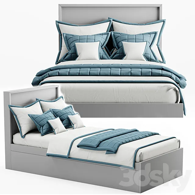 The king bed 02 3DModel