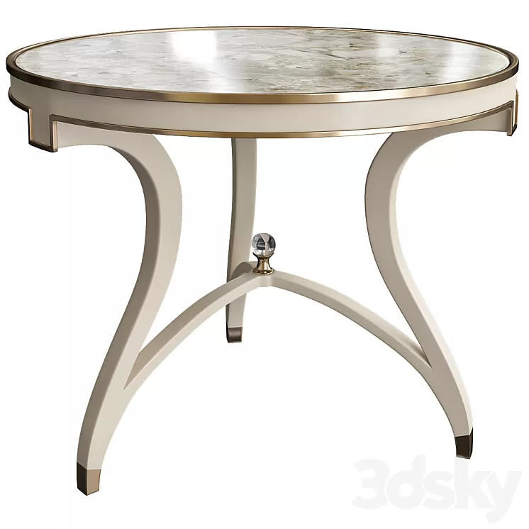 The Ladies Side Accent Table 3D Model