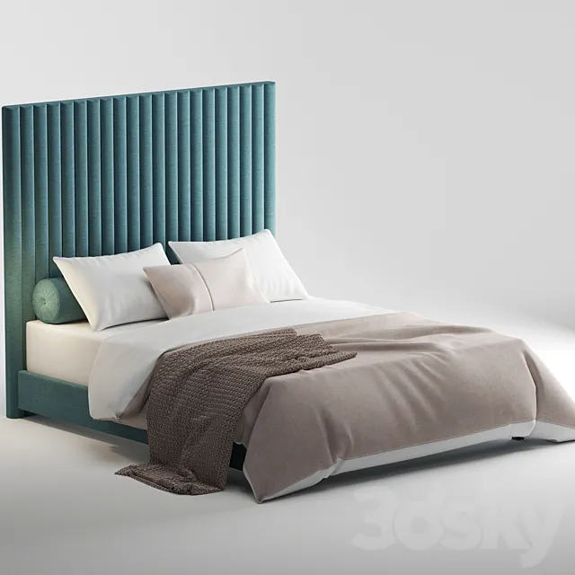 The LASKA Family Marcella Bed 3D Model
