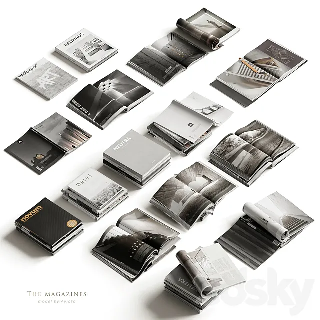 The magazines 3DModel