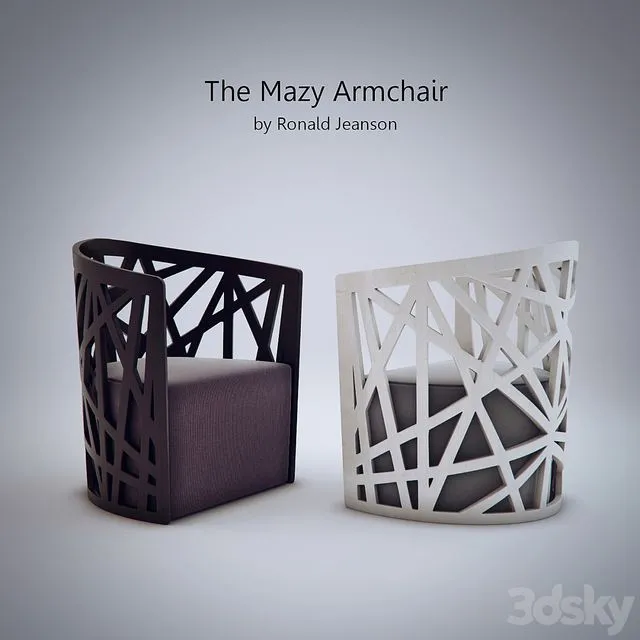 The Mazy Armchair by Ronald Jeanson 3D Model