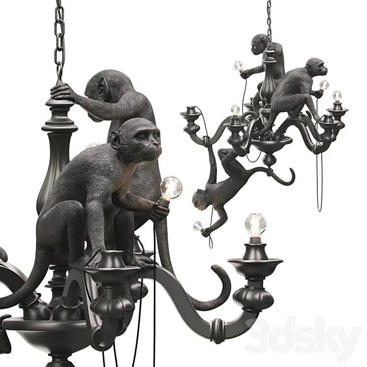 The monkey chandelier Free Download