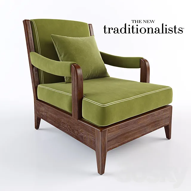 The new traditionalists - Chair No. 124.2 3D Model