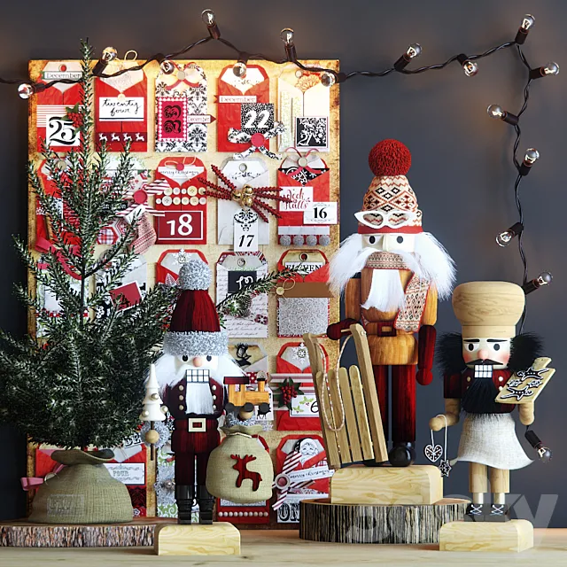 The Nutcrackers 3D Model