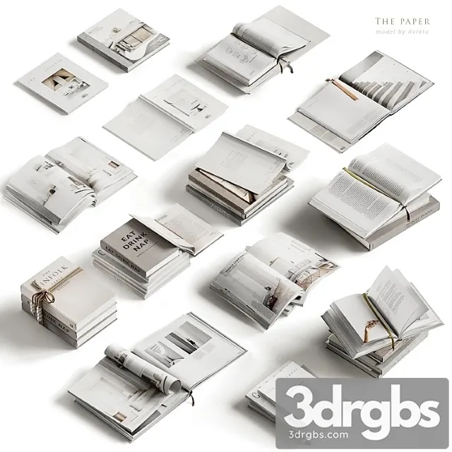 The Paper 3D Model Free