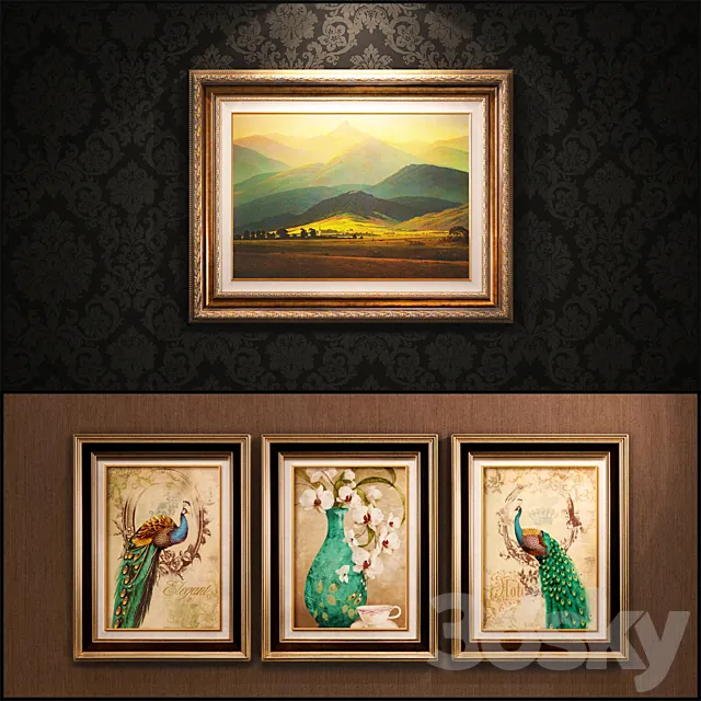 The picture in a frame (a collection of 18) Free Download