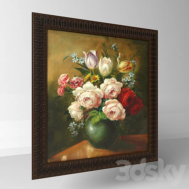 The picture in the frame 3DModel