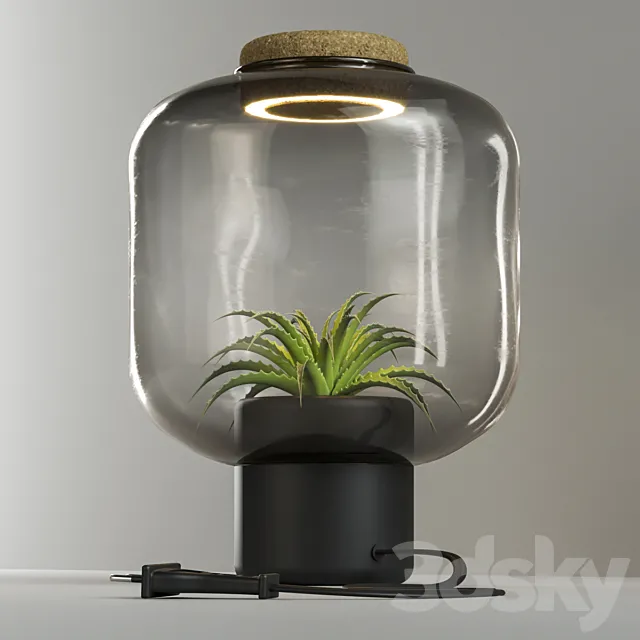 The plant lamp 3DModel