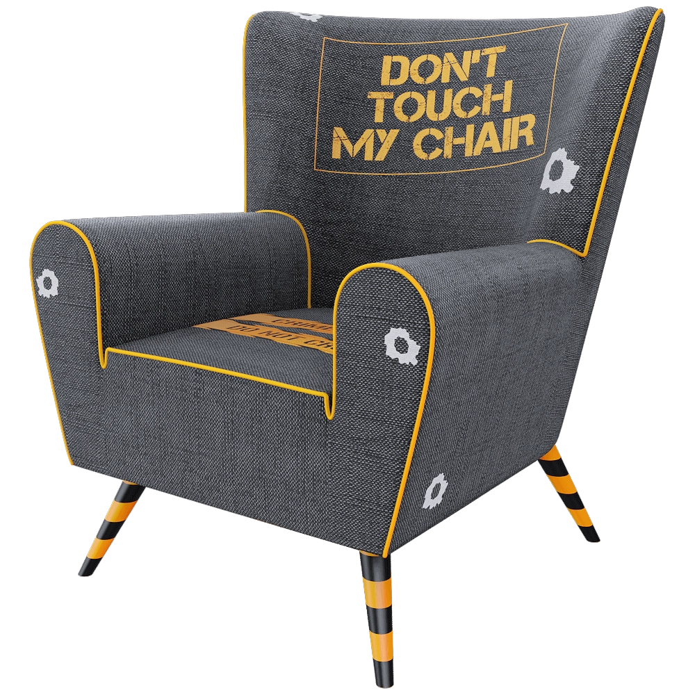 The Pop Label - Armchair Crime 3D Model