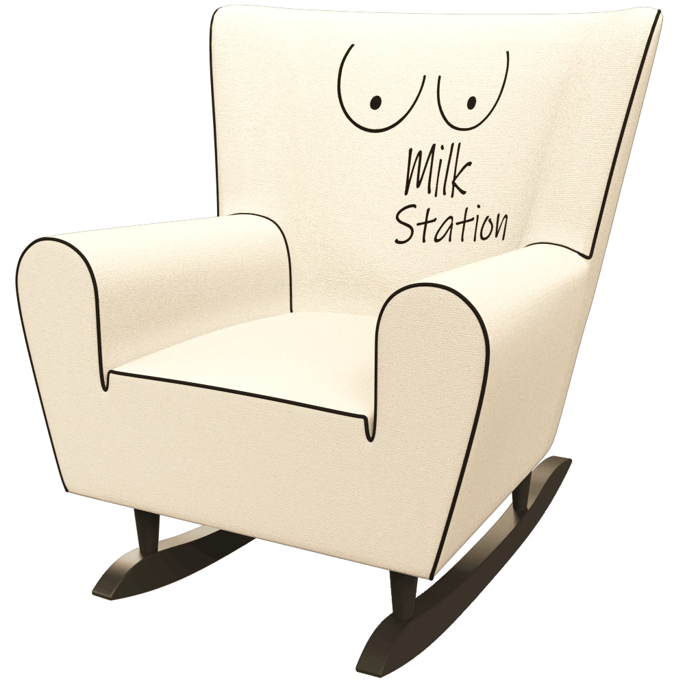 The Pop Label - Armchair Milk Station 3D Model