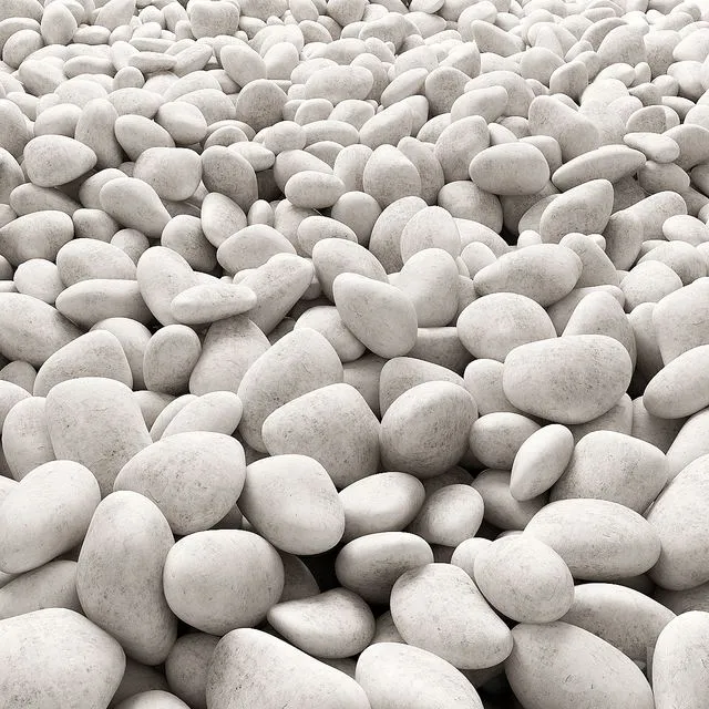 The road from pebbles 3D Model