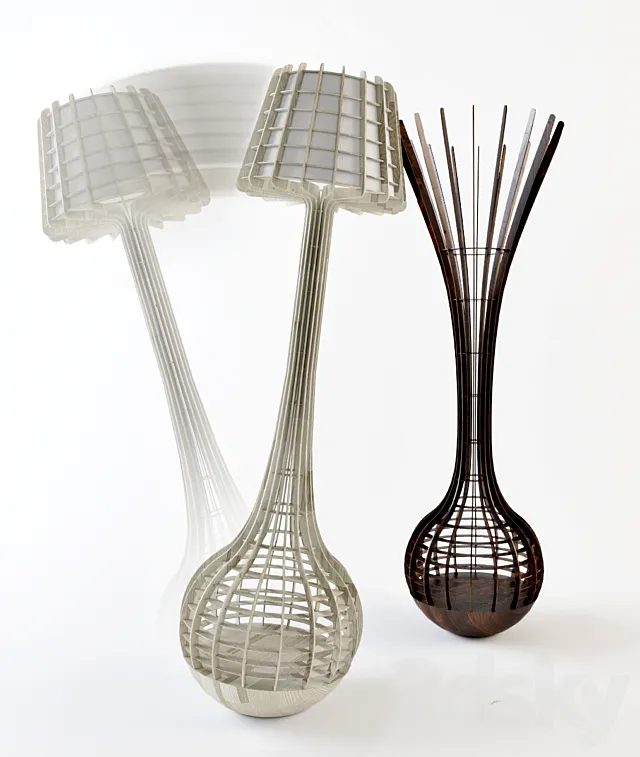 The Roly-Poly 2 Lamp 3D Model