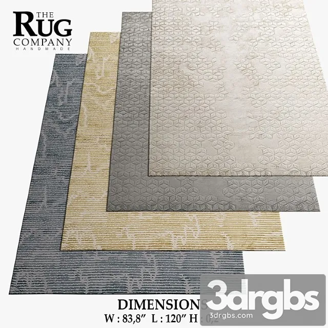 The Rug Company Rugs 32 3D Model Free