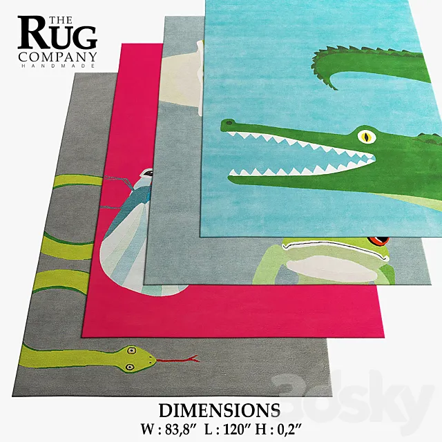 The Rug Company Rugs_51 3D Model