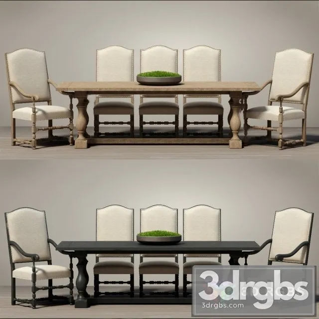 The Salvaged Wood Collection RH 3D Model Free