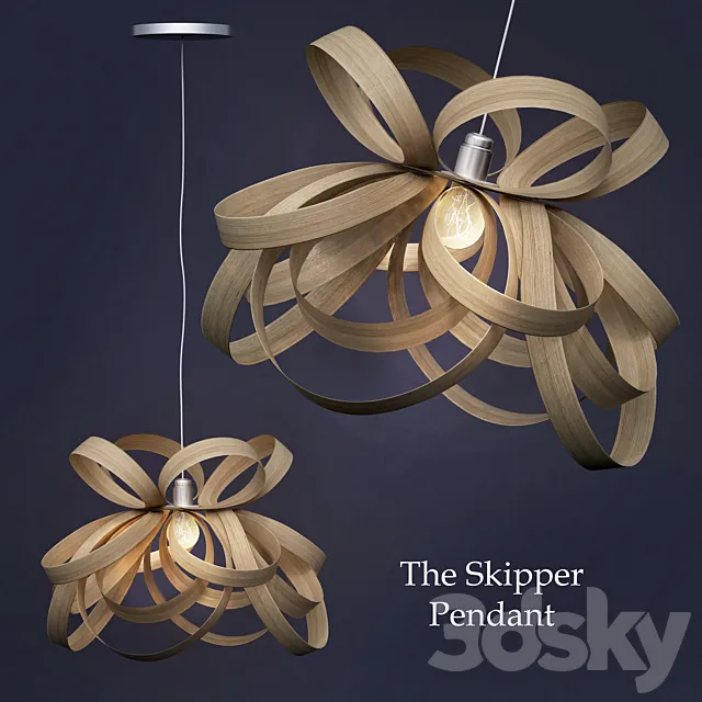 THE SKIPPER PENDANT 3D Model