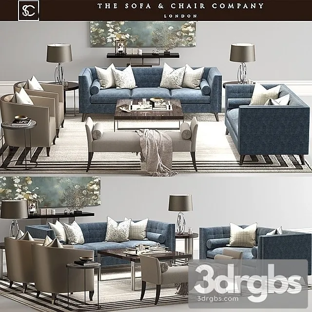 The Sofa And Armchair  Company Luxury Set 2 Free Download