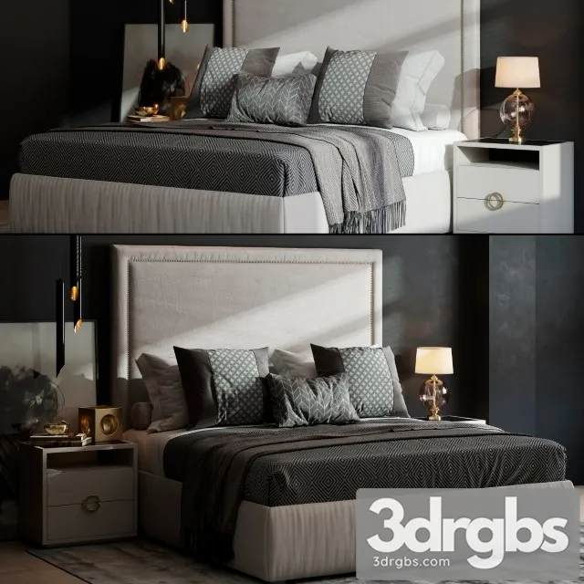 The Sofa And Chair Bedroom Set 3D Model Free